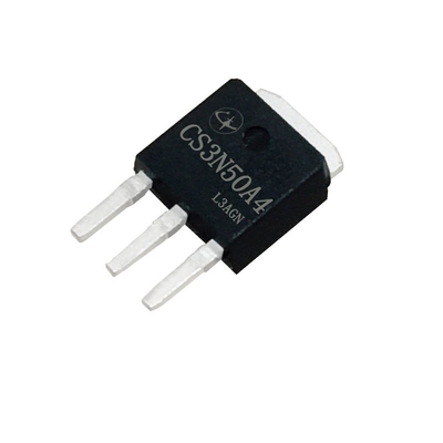 3A 500V 2.85Ω TO-251 হাই পাওয়ার MOSFET ইন্ডাস্ট্রিয়াল মাল্টিস্কেন এন-চ্যানেল মোস
