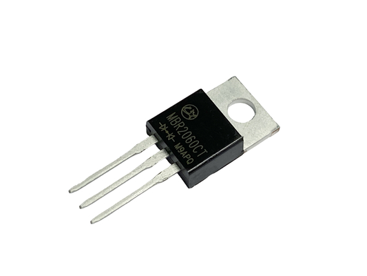 20A60V MBR2060CT নিম্ন ভিএফ ফরওয়ার্ড ভোল্টেজের সাথে Schottky বাধা ডায়োড