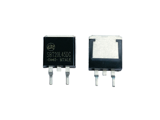 20A45V TO-263 SBT20L45DC নিম্ন সামনের ভোল্টেজ Schottky বাধা ডায়োড আলো জন্য
