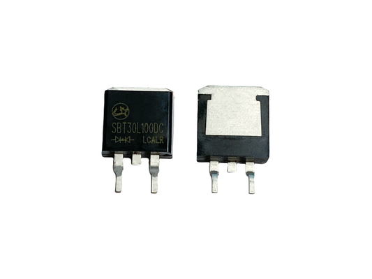 30A100V TO-263 SBT30L100DC সারফেস মাউন্ট কম শক্তি ক্ষতি সহ নিম্ন ভিএফ শটকি ডায়োড