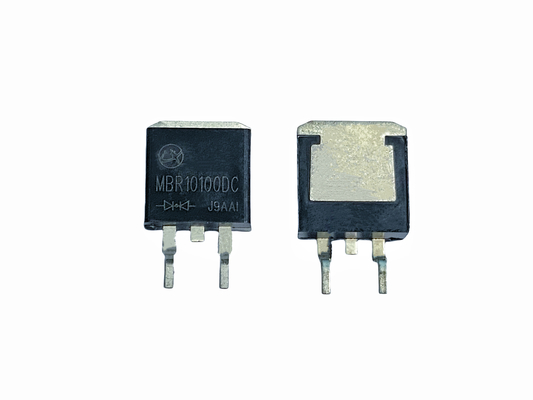 10A100V MBR10100DC TO-263 পাওয়ার অ্যাডাপ্টারের জন্য Schottky বাধা ডায়োড