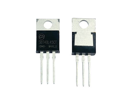 40A45V SBT40L45CT নিম্ন সামনের ভোল্টেজ TO-220AB উচ্চ বর্তমান ক্ষমতা