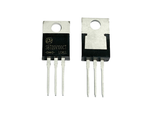 20A100V SBT20V100CT দ্রুত স্যুইচিং গতি নিম্ন VF Schottky TO-220AB