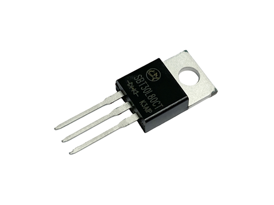 30A80V TO-220AB SBT30L80CT দ্রুত স্যুইচিং গতি কম ভিএফ শটকি