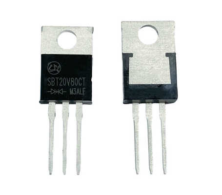 20A80V SBT20V80CT দ্রুত স্যুইচিং স্পিড রেক্টিফায়ারের জন্য নিম্ন ভিএফ শটকি ডায়োড