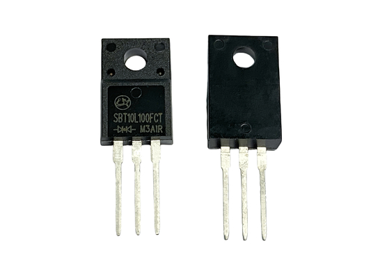 10A100V SBT10L100FCT পাওয়ার সাপ্লাইয়ের জন্য নিম্ন সামনের ভোল্টেজের জন্য নিম্ন বিপরীত পুনরুদ্ধারের সময়