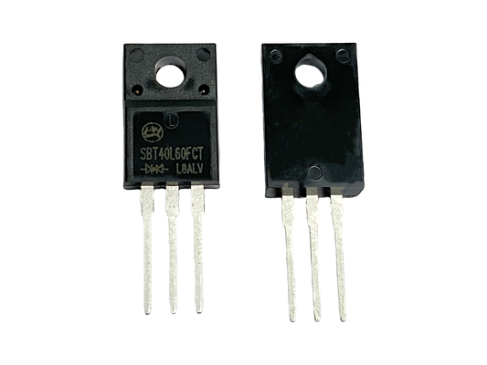 40A60V SBT40L60FCT পাওয়ার সাপ্লাই ইউনিট নিম্ন VF Schottky Diodes TO-220F