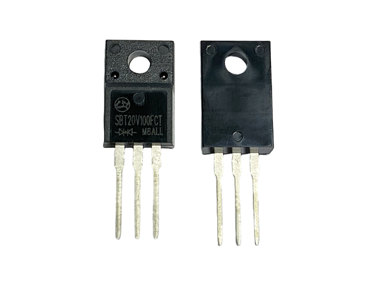 20A100V SBT20V100FCT TO-220F মোটর ড্রাইভের জন্য নিম্ন ভিএফ শটকি ডায়োড
