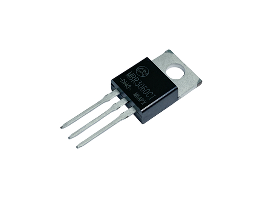 30A60V MBR3060CT অটোমোটিভ ইলেকট্রনিক্সের জন্য নিম্ন ভিএফ শটকি ডায়োড