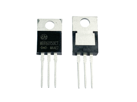 60A150V TO-220AB দ্রুত সুইচিং গতির সাথে Schottky বাধা ডায়োড MBR60150CT