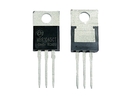 10A45V MBR1045CT ফরওয়ার্ড ভোল্টেজ লো ভিএফ অ্যাডাপ্টারের জন্য শটকি বাধা ডায়োড