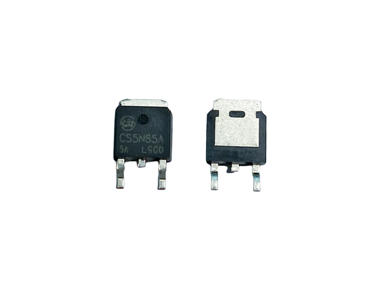 5A650V CS5N65A5 পাওয়ার সুইচ সার্কিট অফ অ্যাডাপ্টার হাই ভোল্টেজ MOSFET