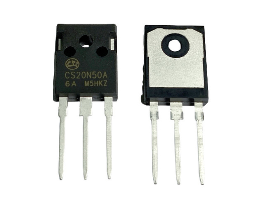 20A500V CS20N50A6 TO-247 পাওয়ার ম্যানেজমেন্টের জন্য উচ্চ ভোল্টেজ MOSFET N চ্যানেল