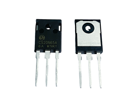 20A650V CS20N65A6 N চ্যানেল উচ্চ ভোল্টেজ MOSFET 100% তুষারপাত পরীক্ষিত