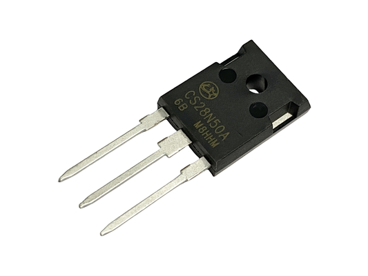 28A500V CS28N50A6 সুইচ মোড পাওয়ার সাপ্লাই জন্য উচ্চ ব্রেকডাউন ভোল্টেজ MOSFET
