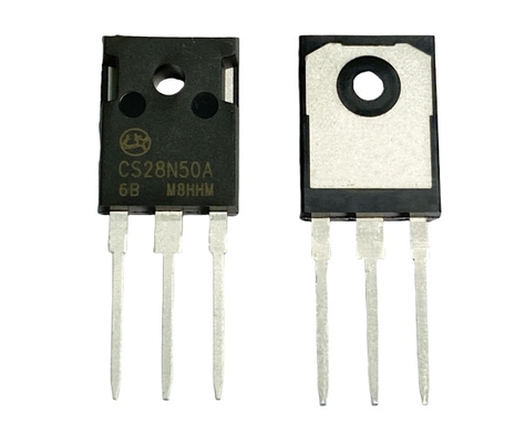 28A500V CS28N50A6 সুইচ মোড পাওয়ার সাপ্লাই জন্য উচ্চ ব্রেকডাউন ভোল্টেজ MOSFET