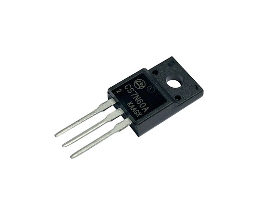 7A600V উচ্চ ব্রেকডাউন ভোল্টেজ মোসফেট CS7N60A2 থেকে 220F কম সিআইএস সহ