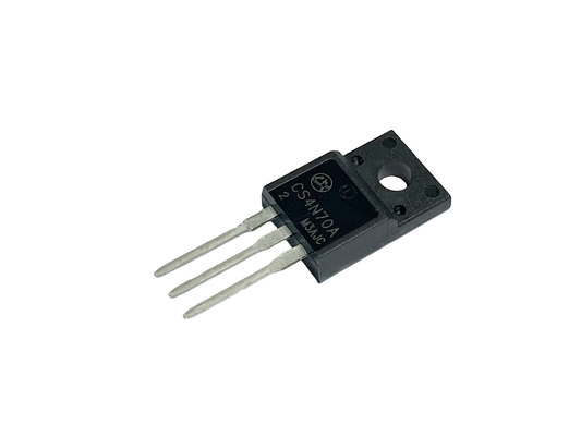 4A700V TO-220F CS4N70A2 সুইচ মোড পাওয়ার সাপ্লাই জন্য দ্রুত স্যুইচিং উচ্চ ভোল্টেজ MOSFET