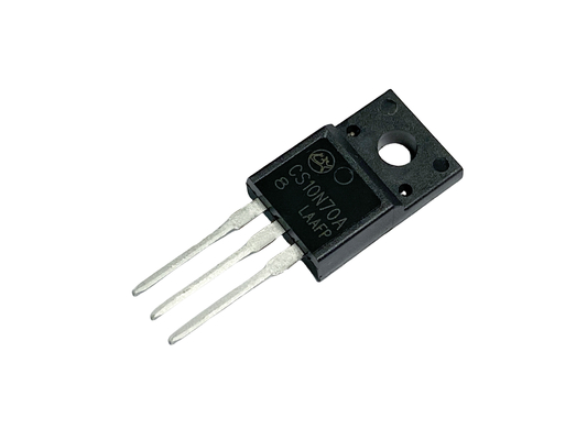 10A700V উচ্চ ভোল্টেজ MOSFET CS10N70A8 TO-220F অবিচ্ছিন্ন বিদ্যুৎ সরবরাহের জন্য
