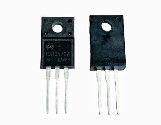 10A700V উচ্চ ভোল্টেজ MOSFET CS10N70A8 TO-220F অবিচ্ছিন্ন বিদ্যুৎ সরবরাহের জন্য