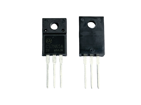 7A650V CS7N65A2 পাওয়ার সাপ্লাই ইউনিটগুলির জন্য উচ্চ ভোল্টেজ মোসফেট দ্রুত সুইচিং