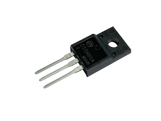 5A600V CS5N60A2 সুইচ মোড পাওয়ার সাপ্লাইগুলির জন্য উচ্চ গতির স্যুইচিং মোসফেট