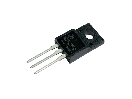 মোটর ড্রাইভের জন্য 20A 200V Schottky ডায়োড এবং নিম্ন ভিএফ ফরওয়ার্ড ভোল্টেজ MBR20200FCT
