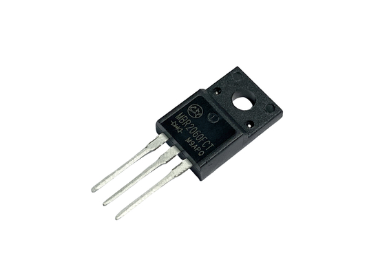20A600V উচ্চ ফ্রিকোয়েন্সি সুইচ বিদ্যুৎ সরবরাহের জন্য Schottky বাধা ডায়োড MBR2060FCT