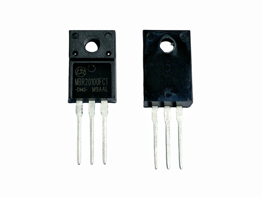 20A100V শটকি বাধা ডায়োড মেরুকরণ সুরক্ষার জন্য সাশ্রয়ী মূল্যের সমাধান MBR20100FCT