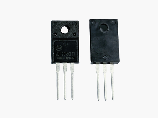 20A150V প্ল্যানার স্কটকি বাধা ডায়োড এসি থেকে ডিসি রূপান্তর MBR20150FCT