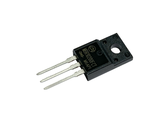 10A 200V নিম্ন ভিএফ উচ্চ বিপরীত সম্পৃক্ততা বর্তমান Schottky ডায়োড MBR10200FCT