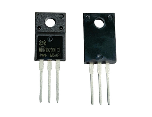 10A 200V নিম্ন ভিএফ উচ্চ বিপরীত সম্পৃক্ততা বর্তমান Schottky ডায়োড MBR10200FCT