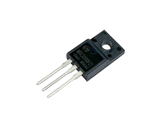 30A 100V শটকি বাধা ডায়োড দ্রুত স্যুইচিং গতি এবং কম বিপরীত পুনরুদ্ধারের সময় MBR30100FCT