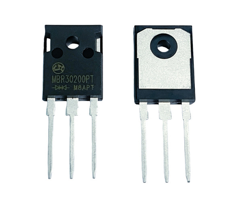 30A 200V MBR30200PT ফরওয়ার্ড ভোল্টেজ নিম্ন ভিএফ শটকি বাধা ডায়োড আলোর দক্ষতার জন্য
