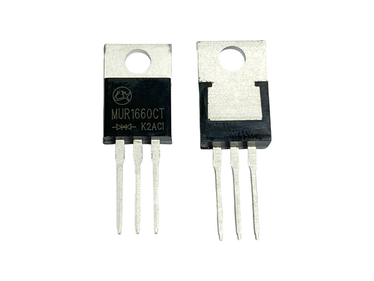 16A600V MUR1660CT FRD মাল্টিফাংশনাল রিক্সিফায়ার ডায়োড পাওয়ার সাপ্লাই