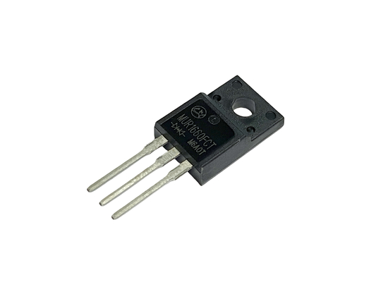 সৌর প্যানেল কনফিগারেশনের জন্য 16A600V দ্রুত পুনরুদ্ধার ডায়োড MUR1660FCT