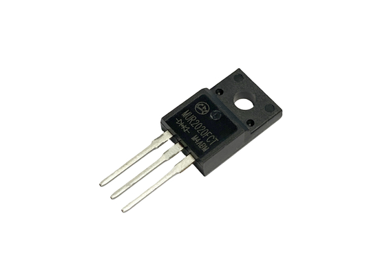 20A200V ফাস্ট রিকভারি ডায়োড ডেটা স্টোরেজ সিস্টেমের জন্য TO-220F MUR2020FCT