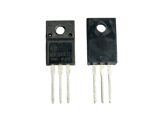 অতি সংক্ষিপ্ত বিপরীত পুনরুদ্ধার সময় সহ 20A400V পুনরুদ্ধার ডায়োড MUR2040FCT