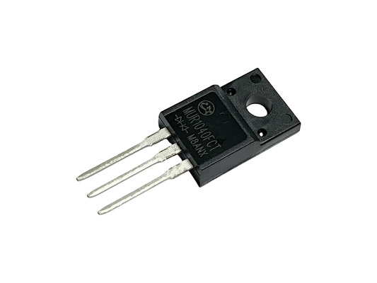 10A/400V 15-35ns পুনরুদ্ধার Rohs ডায়োড 10A400V MUR1040FCT