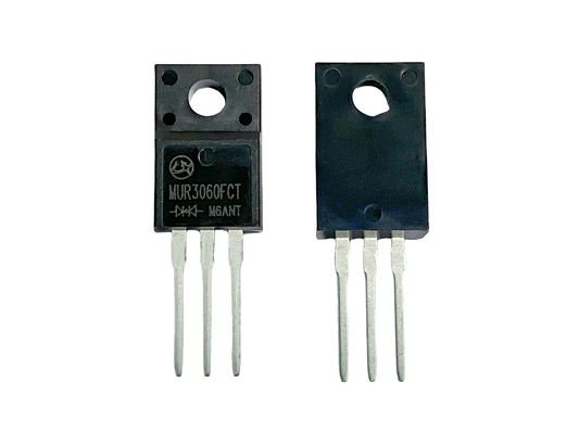 30A600V উচ্চ নির্ভরযোগ্যতা দ্রুত পুনরুদ্ধার ডায়োড সংশোধন জন্য MUR3060FCT