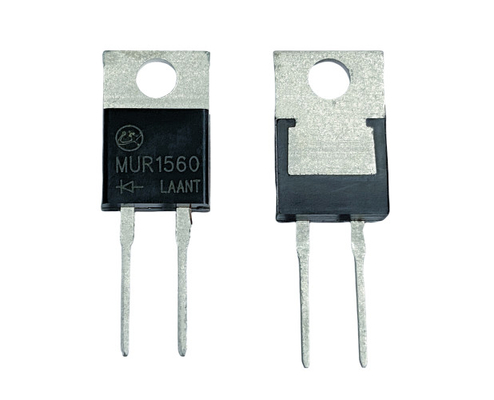 MUR1560 পুনরুদ্ধার ডায়োড 1A 600V অতি দ্রুত স্যুইচিং ক্ষমতা Rohs