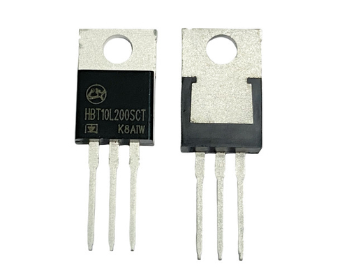 10A 200V HBT10L200 100% খাঁটি তামা আল্ট্রা লো ভিএফ ডায়োড / খুব কম ফরওয়ার্ড ভোল্টেজ ডায়োড TO-220AB