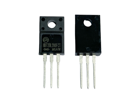 HBT20L200FCT TO-220F প্যাকেজে নিম্ন ভোল্টেজ 20A200V Schottky সুইচিং