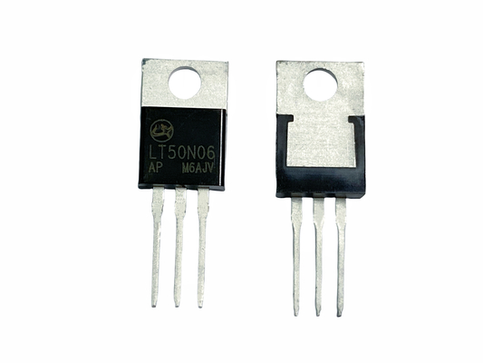 TO-220C LT50N06AP নিম্ন থ্রেশহোল্ড ভোল্টেজ Mosfet N চ্যানেল