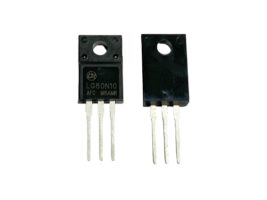 ব্যাটারি সুরক্ষার জন্য LG80N10AF 100V TO-220F নিম্ন ভোল্টেজ MOSFET